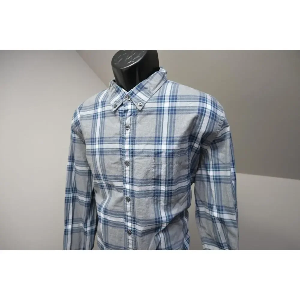 J Crew Dress Shirt Classic Fit Casual Plaid Button Up Long‎ Sleeve Mens XL